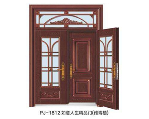 PJ-1812如意人生精品门（雅青柚）